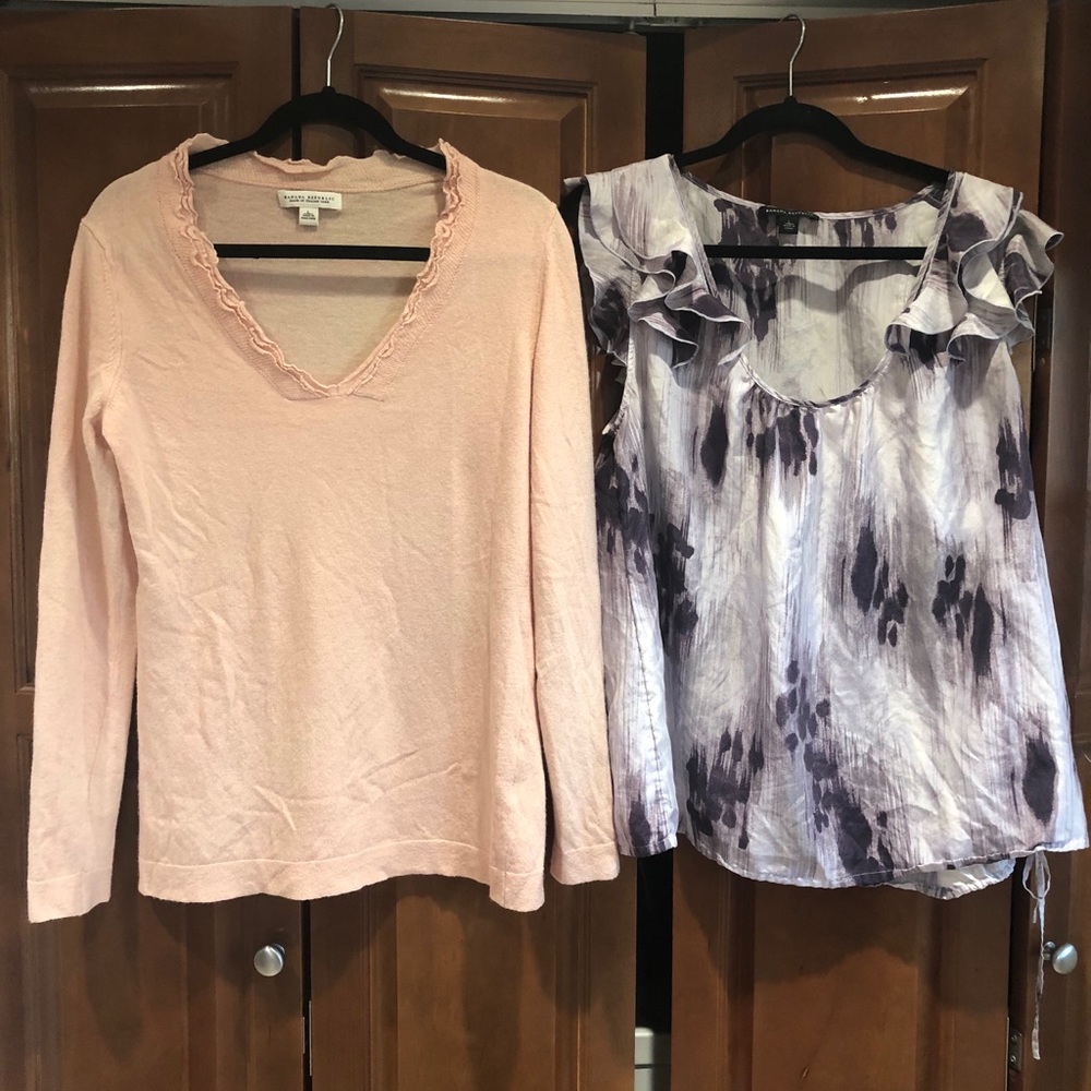 GUC Banana Republic sweater & top